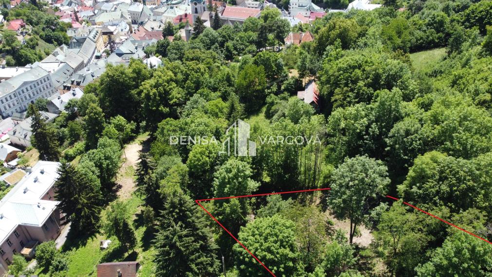 Pozemok na predaj v Banskej Štiavnici, centrum.