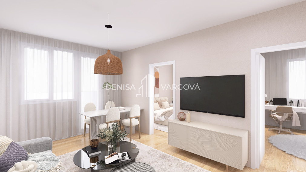 Trojizbový byt na predaj, Mládežnícka ul. BB