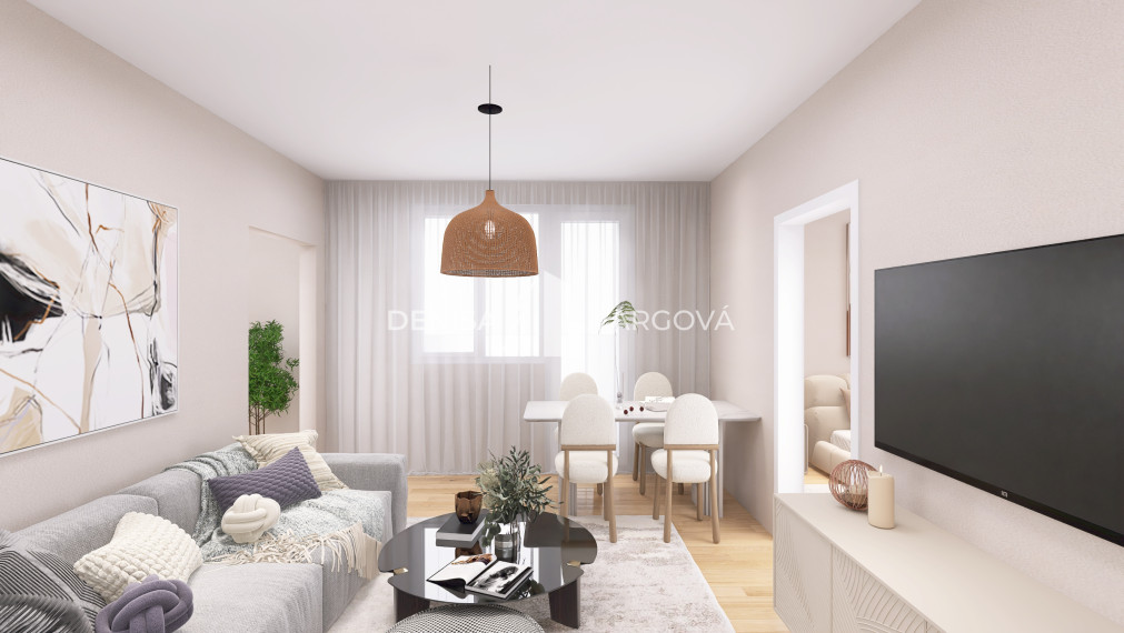 Trojizbový byt na predaj, Mládežnícka ul. BB