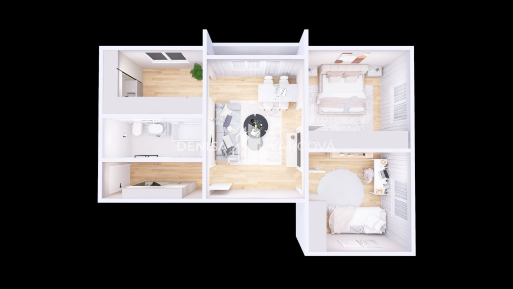 Trojizbový byt na predaj, Mládežnícka ul. BB