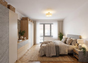 Na predaj 2i byt s loggiou v pokojnej lokalite mesta Rim. Sobota - 55,98 m² - fotografia 3