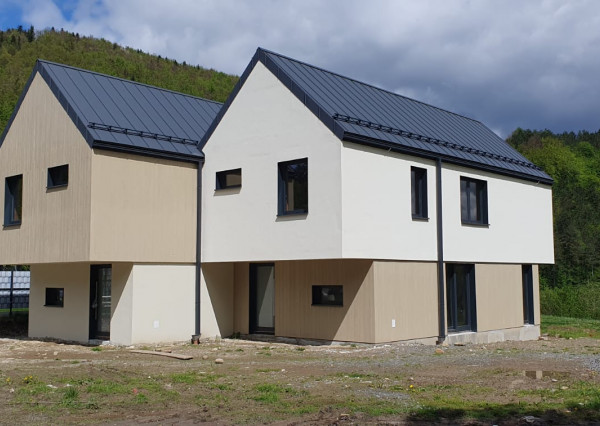 Na predaj novostavba slnečného RD v BB - obec Malachov