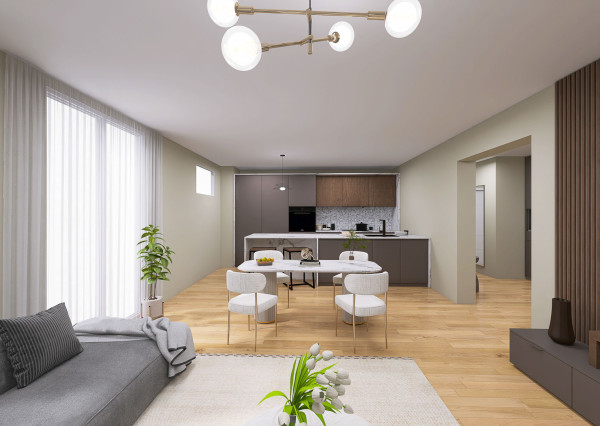 Moderný 3i byt v novostavbe KUBÁNIHO DVORY- Zvolen